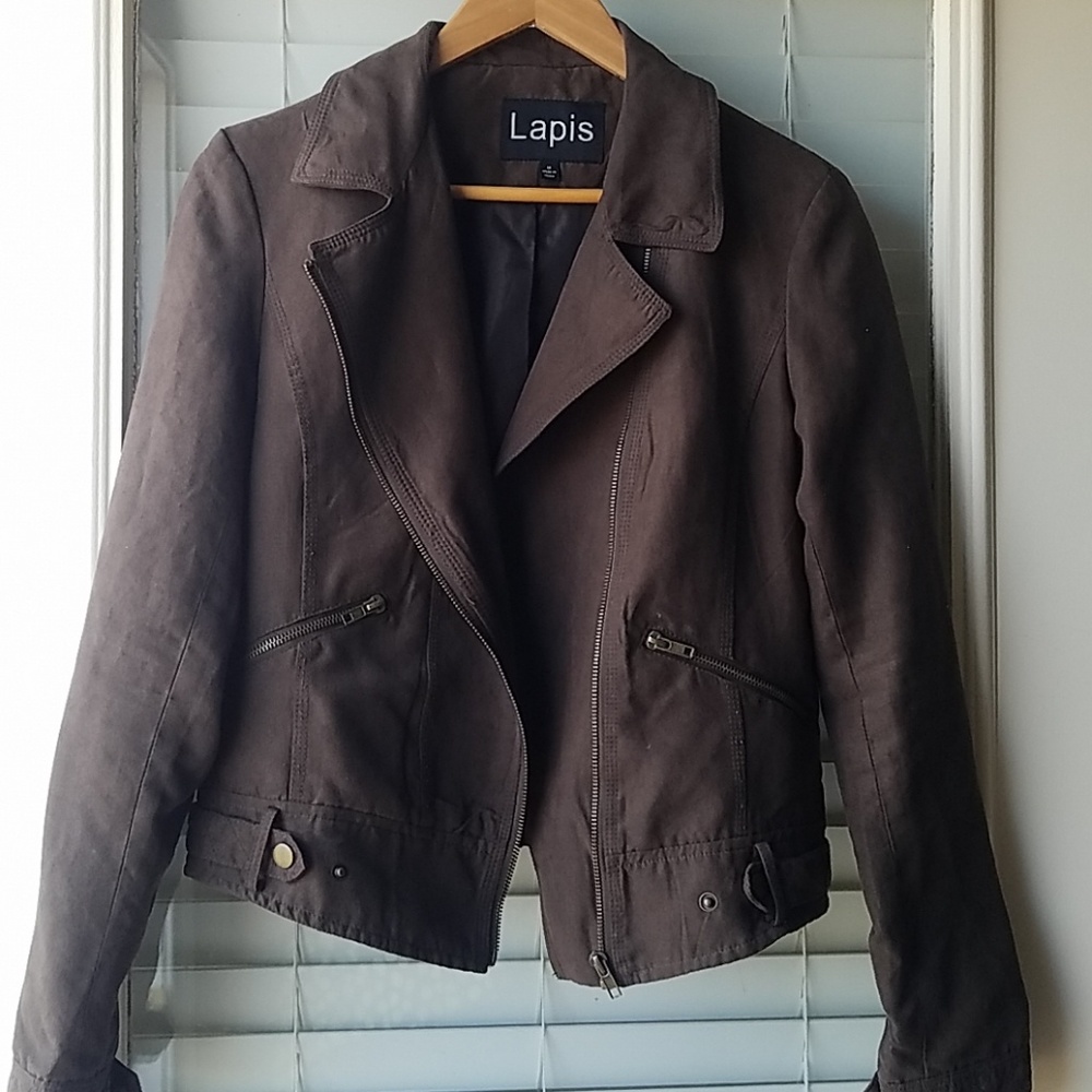 Lapis Brown Jacket for girls